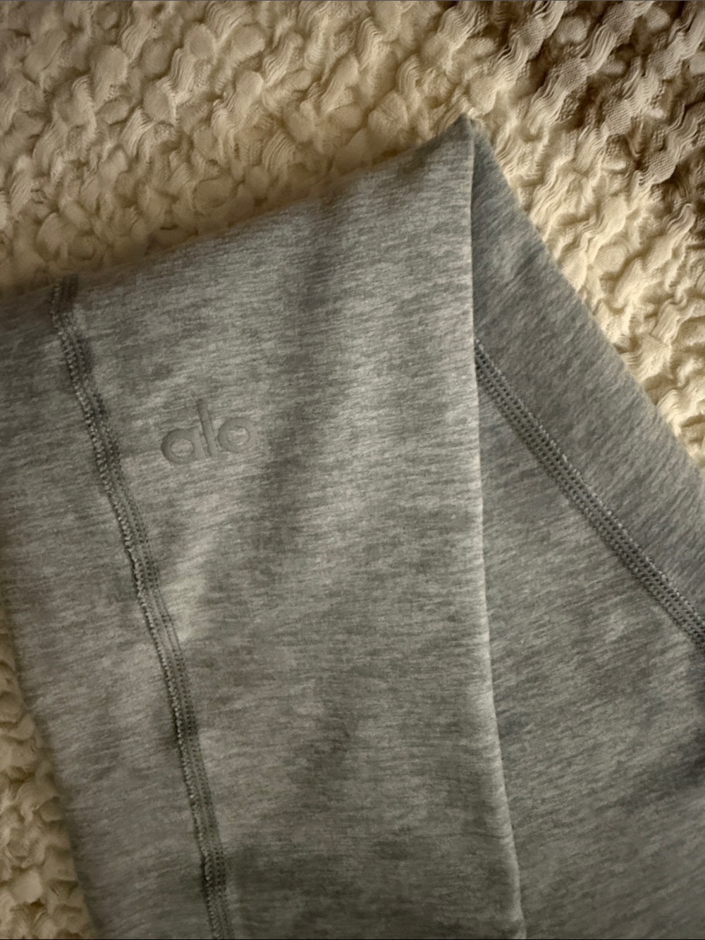 ALO Yoga Heather Gray High-Waist Leggings